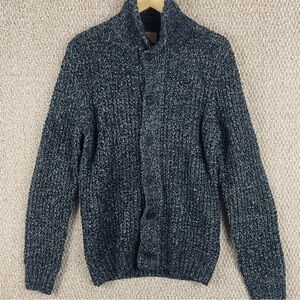 Hugo Boss Orange Label Cardigan Sweater Men’s Medium Donegal Fisherman Wool E41